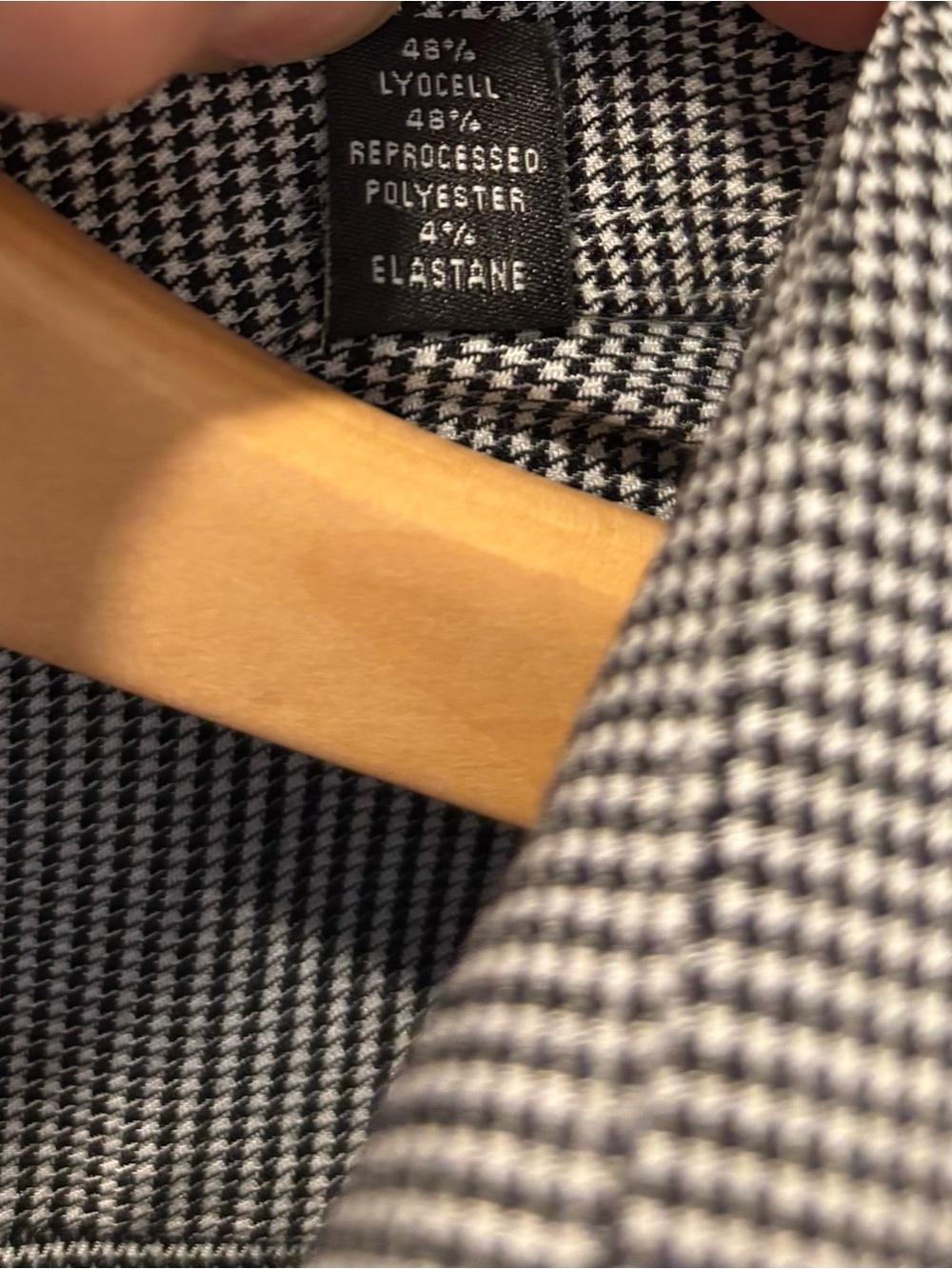 NWOT Lauren Ralph Lauren Soft Stretch Shirt Men’s Large Gray Check Regular Fit - Picture 5 of 7